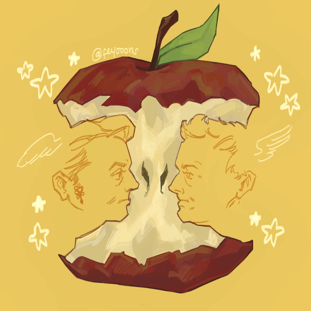 a fruit from the garden of eden 🍎 #GoodOmens