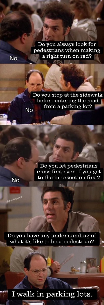 What is it like to be a pedestrian?