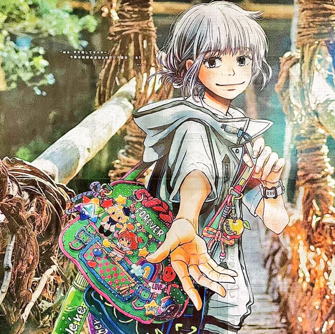 このオベロン、右側に鞄2つあるのに右手を出してて、ふだん左手が虫竜のトゲトゲした手になるから右で手を繋ぐようにしてるのかな……?とか(バイノーラルでも手を繋いでたし) そもこの橋、すごく高くてカップルとかワーキャーして渡るような場所だし…多分初めから…一緒にここに行く…計画で………
