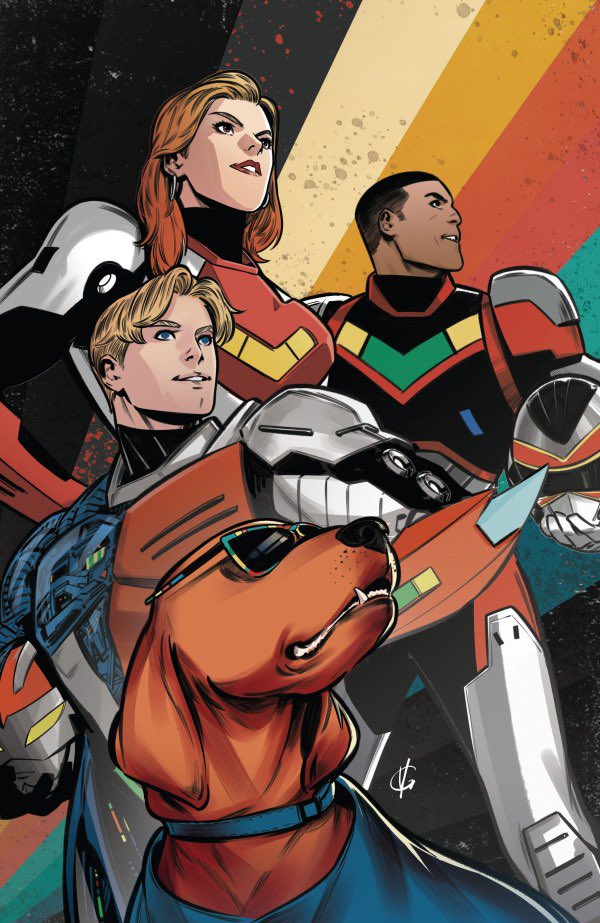 Michael_YG_'s tweet image. Wooow!! VR Troopers New issue covers out!
This cover is by me ,My idea from JEB Vintage CD
 I want everyone to go back in time.#Vrtroopers 
🫡🫡🫡Respect！