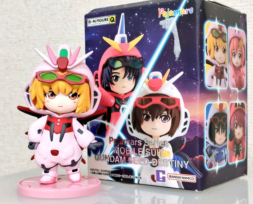 ガンダムSEED DESTINY パジャマシリーズフィギュア　アスラン　カガリ ガンダムSEED DESTINY 中国限定フィギュア パジャマ アスラン