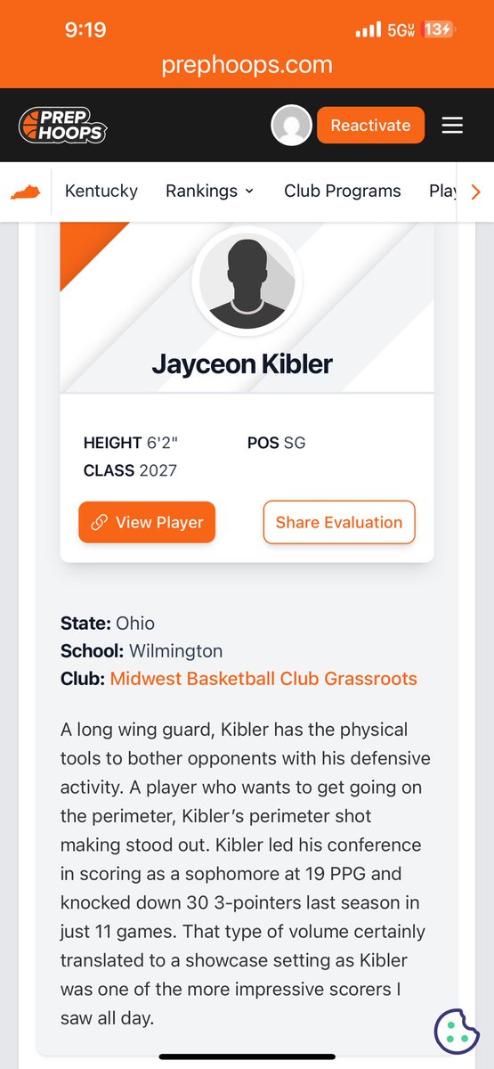 Thanks for the write up <a href="/PrepHoops/">Prep Hoops 🏀</a>. I had a great time at the Bleacher Prospect camp 
<a href="/KevinMoses38/">Kevin Moses LLC</a> <a href="/MiddieDK/">Dustin Kavanaugh</a> <a href="/_MikeRoth/">Michael Roth</a> <a href="/ChrisHicks513/">Chris Hicks</a> <a href="/Jaevin21/">Jaevin Cumberland</a>