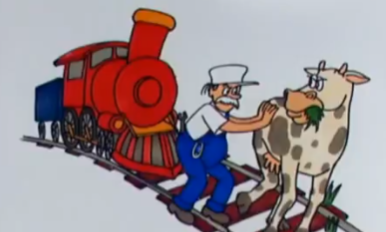 uht_fresh's tweet photo. @spangdooler Who's this creepy engineer? #CowCatcher https://t.co/3XEOaK3jz2
