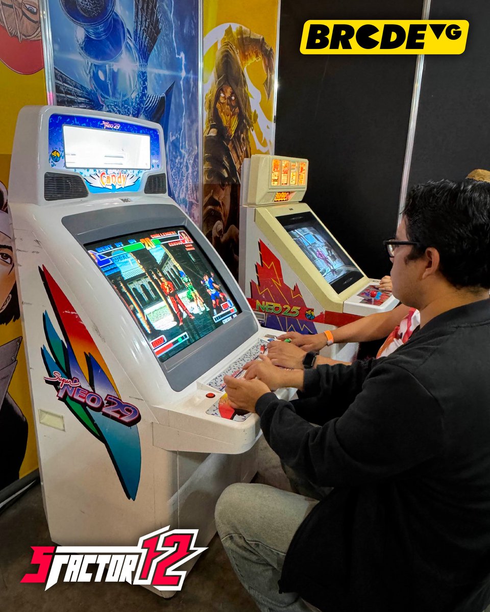 BRCDEvg's tweet image. Gracias a todos los que nos visitaron este fin de semana en la BRCDEvg Fight! Gallery 💥 para echar la reta durante la edición de este año de @sfactorgaming en la ciudad de Puebla 🕹️
¡Nos vemos en la próxima! 🫰🏼
#FunAllowed #HeroFactor