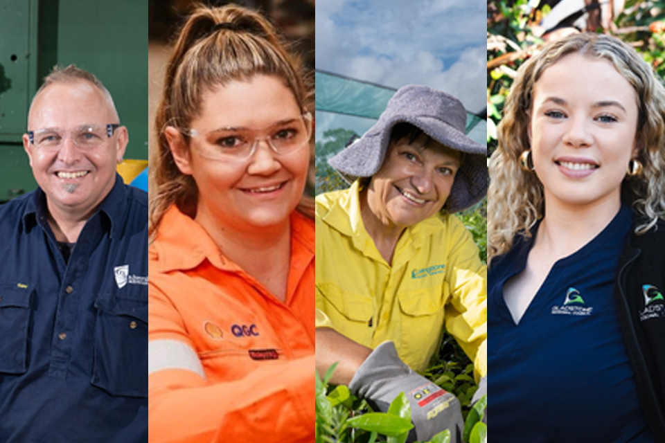 CQU's tweet image. Congratulations to our winners at the 2025 Central Queensland Regional Queensland Training Awards! #CQUTAFE ow.ly/OpI150WvOmO
