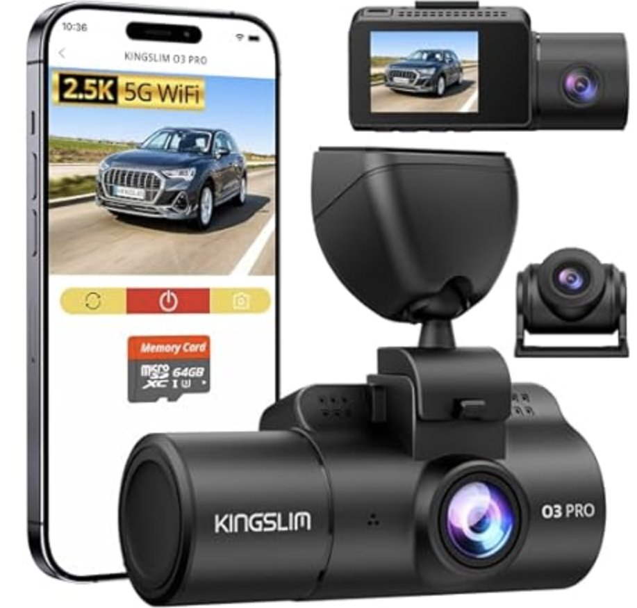 HoomanDeals's tweet image. $41.99 was $84.99 #ad 

Kingslim 3-Channel 5G WiFi Dash Cam with 64GB Card - 2.5K/1080P Front and Rear Inside Dashcam
mavely.app.link/e/9AlrzDqomVb