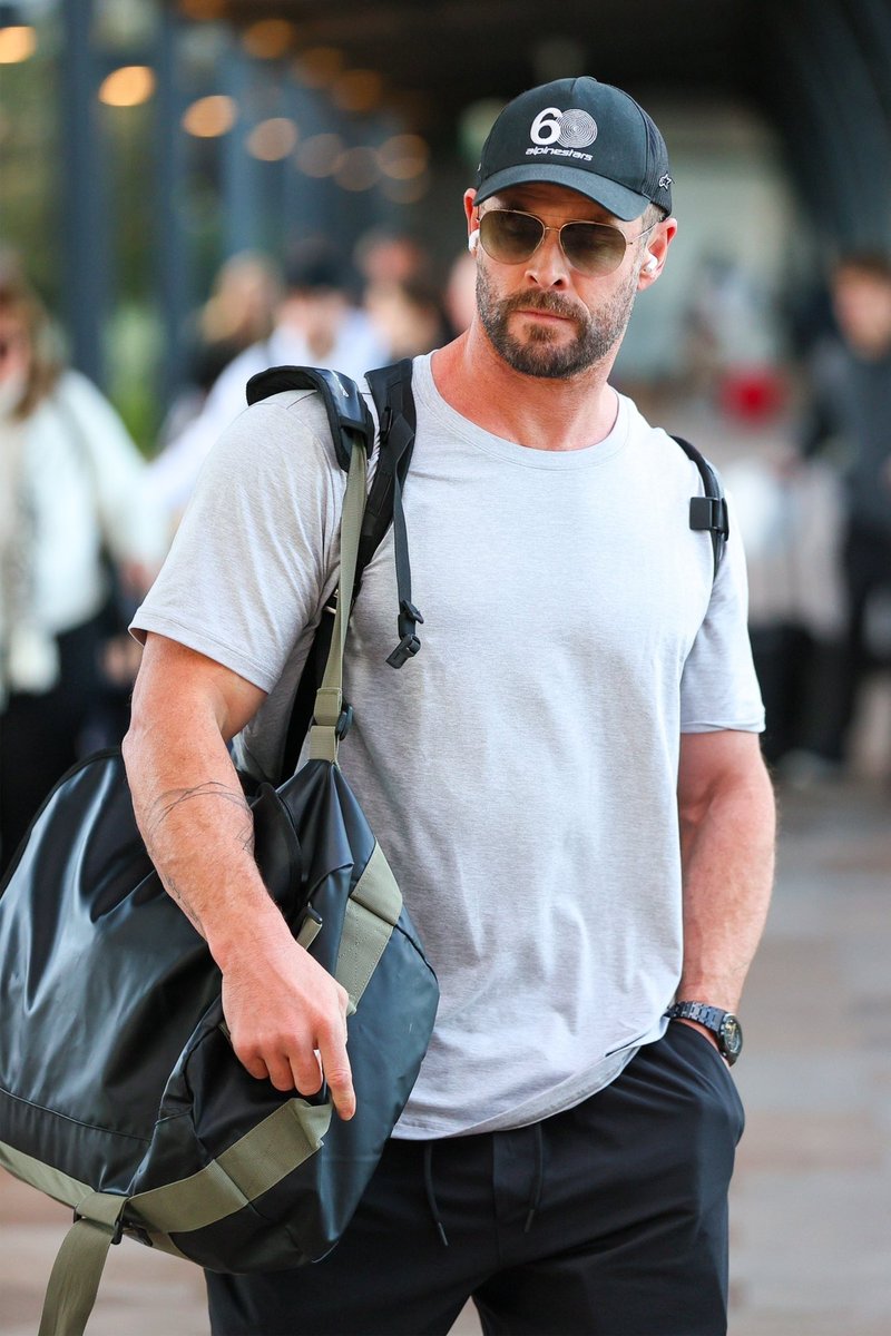 Chris Hemsworth in Sydney.