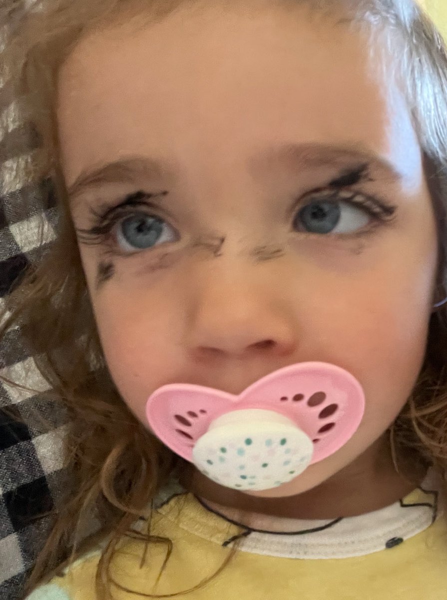 dave_severns's tweet image. The makeup missed the mark….
