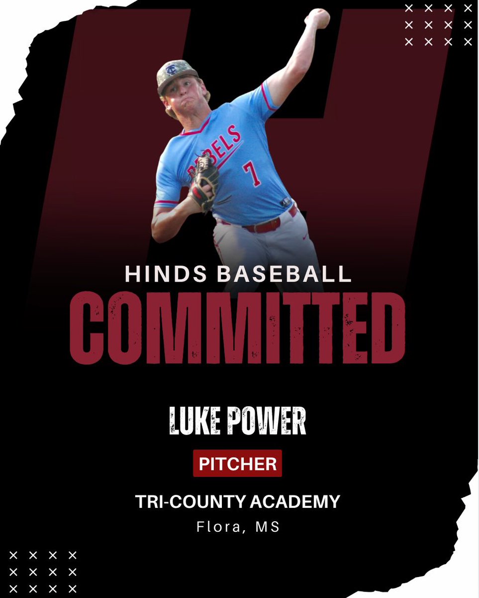 Luke Power (@luke_power07) on Twitter photo Extremely blessed and excited to announce my commitment to Hinds!!
I want to thank God, my parents, my teammates, and all of my coaches who have helped me along the way!
<a href="/HindsCC_BB/">Hinds CC Baseball</a> <a href="/Cadekill9/">Cade Killingsworth</a> <a href="/CoachUpton34/">Caleb Upton</a> <a href="/barrett_rj/">RJ Barrett</a> <a href="/TriCountyBSB/">Tri County BSB</a> Extremely blessed and excited to announce my commitment to Hinds!!
I want to thank God, my parents, my teammates, and all of my coaches who have helped me along the way!
<a href="/HindsCC_BB/">Hinds CC Baseball</a> <a href="/Cadekill9/">Cade Killingsworth</a> <a href="/CoachUpton34/">Caleb Upton</a> <a href="/barrett_rj/">RJ Barrett</a> <a href="/TriCountyBSB/">Tri County BSB</a>