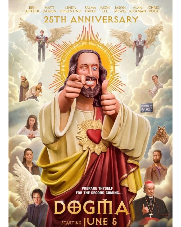 dawnofthediscs's tweet image. The upcoming Dogma 4K UHD Steelbook is tentatively scheduled to be released Q4 of 2025 via Lionsgate
MORE INFO TBA
#Dogma #KevinSmith #MattDamon #benaffleck #GeorgeCarlin #ChrisRock #alanismorissette #Bluray #physicalmedia
#Horror #HorrorCommunity #FilmCommunity #MovieNight…