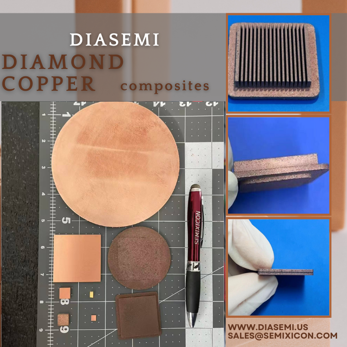 DiamondSemi's tweet photo. DIASEMI – Your Trusted Source for Advanced CVD Diamond Materials
https://t.co/uA2KnswaVF
sales@semixicon.com
#Copperdiamondcomposite #highthermalconductivitymaterial #semiconductorheatspreader #diamondbasedcooling #GaNthermalsolution #diamondcopperheatsink https://t.co/pFQMadpcKx