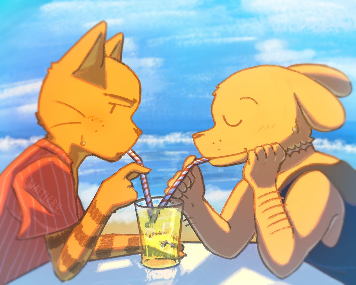wattlebu's tweet image. Ermm this is old now but summer amirite
#dogman #detey #deteyfanart