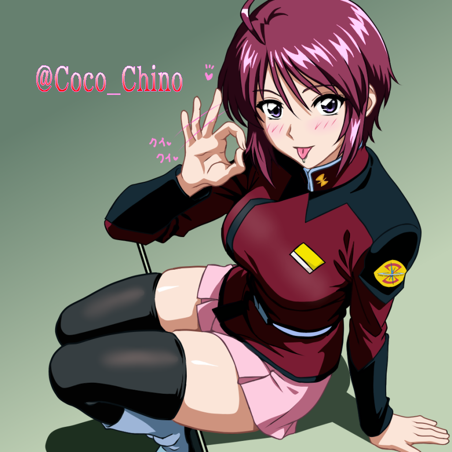 Coco__Chino's tweet image. ルナマリア誕で先日UPしてたラフ線画で
結構反響がよかったし完成版を望む声もあったので完成させました🎵
あとラフから若干の作画修正もしました✨
襟とか腕のザフトマークはネットで拾った素材を加工して使いました(笑
#ルナマリア #ルナマリア・ホーク #ルナマリア・ホーク生誕祭2025