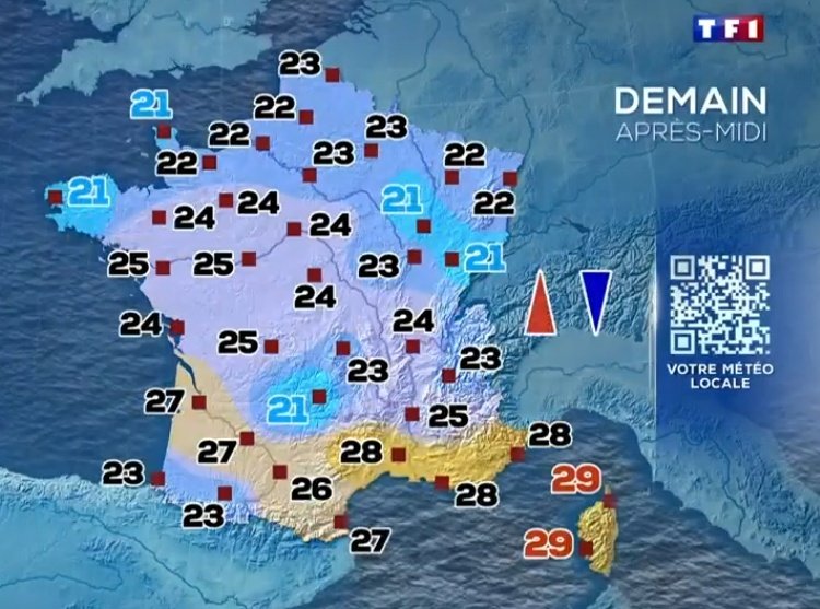 laurent27100's tweet image. Bonjour à tous 👋 !
Voilà, le week-end est passé et nous entamons une nouvelle semaine. Bonnes vacances à ceux qui y sont, bon retour à ceux qui rentrent, et bon courage à ceux qui travaillent. Voici les prévisions météo pour la journée.