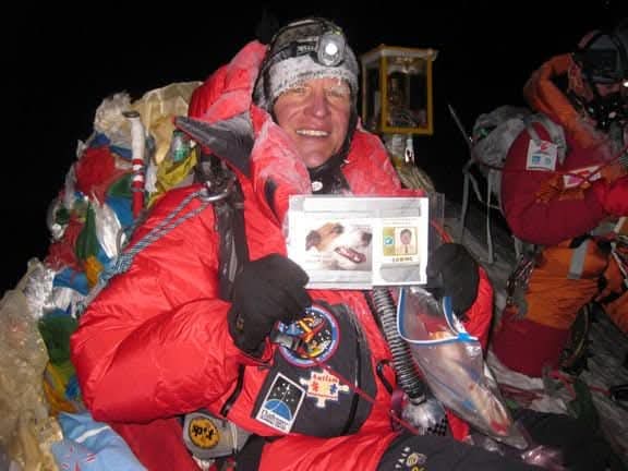 EverestToday's tweet image. Born on this day, 28.07.1961; Scott Parazynski @AstroDocScott, American astronaut, climber, who ascended Mt #Everest in 2009. He is the first ever human to have done both, flown in space, and climbed to the summit of Everest.
Photo ©: Scott Parazynski/NASA.