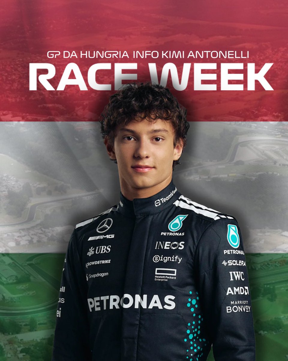 InfoAKA12's tweet image. 🏁 RACE WEEK 🇭🇺
⏰ Horários de transmissão do GP da Hungria
📆 01, 02 e 03 de agosto
Sexta-feira, 01/08
Treino Livre 1 - 08h30
Treino Livre 2 - 12h
Sábado, 02/08
Treino Livre 3 - 07h30
Qualificação - 11h
Domingo, 03/08
Corrida - 10h
💻 F1TV Pro
📺 TV Band