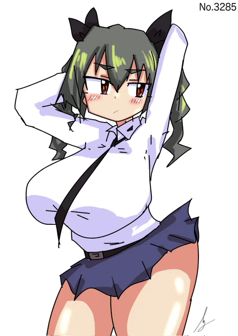 [くねっアンチョビ] #1日1ドゥーチェ