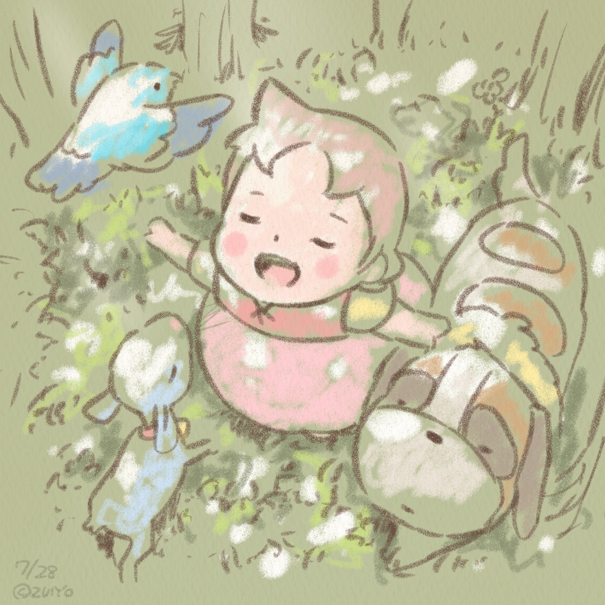 【流通数1点✨】アルプスの少女ハイジ〜木もれ陽の下で（水彩）、根拠4.5.6枚目 APP-500-327 アルプスの少女ハイジ 木もれ陽の下で 500ピース