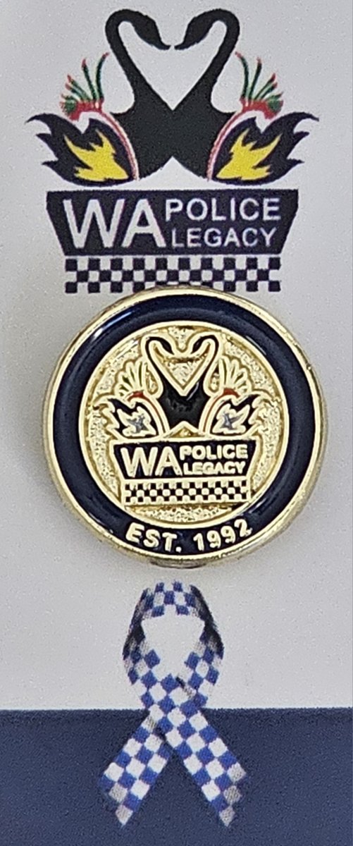 Our brand new Gold Lapel/Tie Pins are now available from our website store, only $5.

This Pin is 15mm in diameter.
policelegacywa.org.au/collections/ti…
<a href="/WAPoliceLegacy/">WA Police Legacy</a> <a href="/WA_Police/">WA Police Force</a> <a href="/WAPoliceUnion/">WA Police Union</a> 
#lapelpins #tiepins #collector
