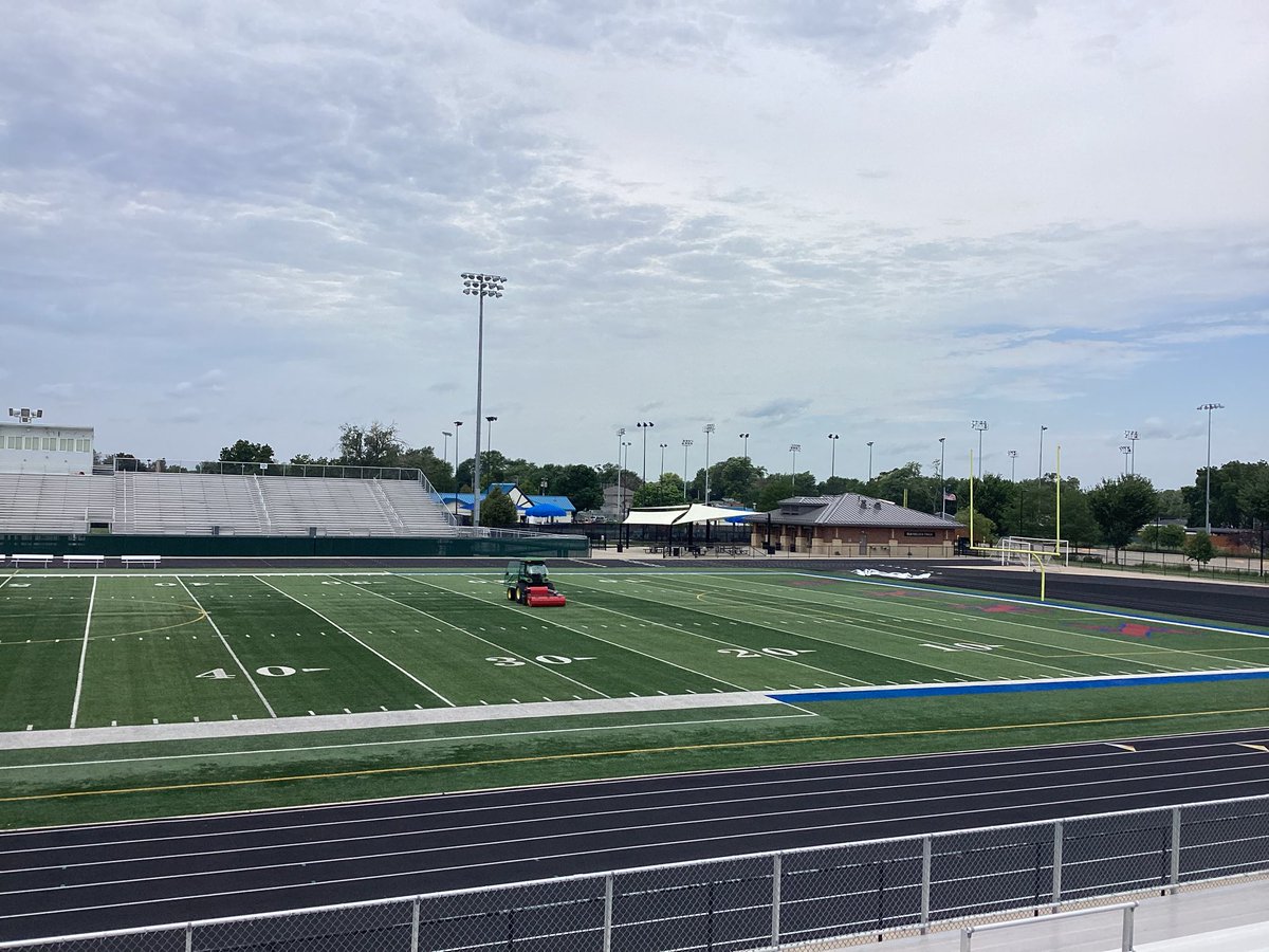 _GroundedTurf's tweet photo. Another couple of fields cleaned and groomed for our friends over at Council Bluffs School District. Thanks to Jake and the crew for the continued trust in our sports turf services! https://t.co/cyT5I4r592