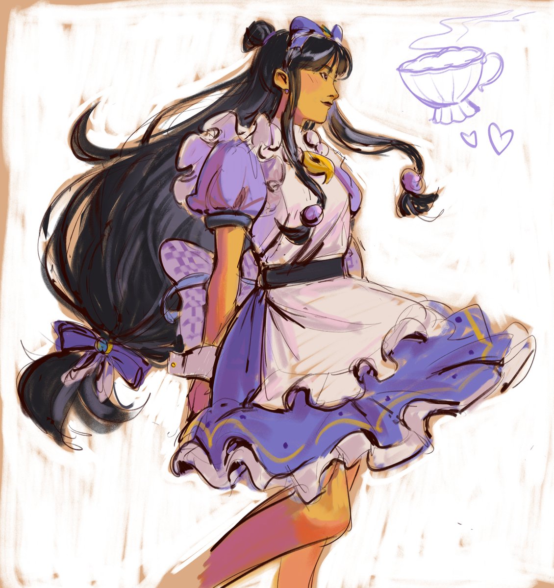 maya fey sketch woohoo yay!!!!!!!