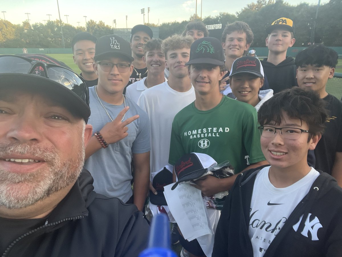 Check in <a href="/StanfBsbllAsCmp/">Stanford All Star Baseball Camps</a> session 3 ✔️
