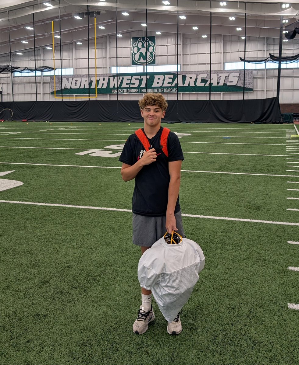 Koltdavis5's tweet image. Finished my first camp season up at Northwest Missouri State. It was a great atmosphere with tons of energy. Appreciate your time @Jake_Willrich and @Coach_Boes I&apos;ll be back next year. @BETTfootball @RipCity7on7 @PrepRedzoneIA @PRZ_OscarG