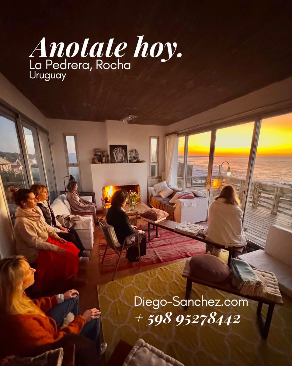 Retiro de meditación en La Pedrera, Uruguay.