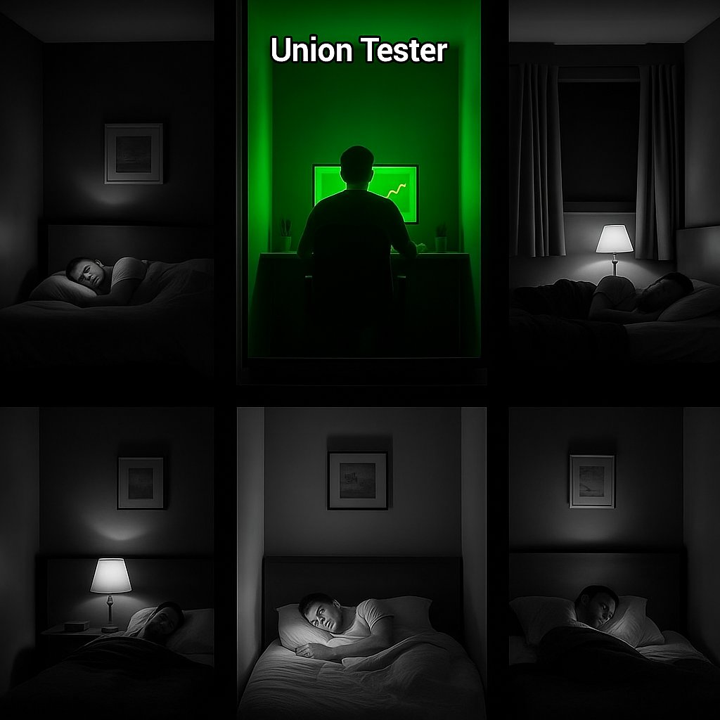 kangzain99's tweet photo. While they sleep 😴
He’s cookin’ 📈 @union_build 
They’ll say “just lucky” — nah, he’s a Union Tester 💻🔥
#TestnetGrind #UnionBuild #NoLuckJustHustle https://t.co/AZsE9OIdeV