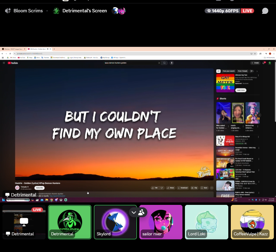 who else doing karaoke in between faceit qual matches...?