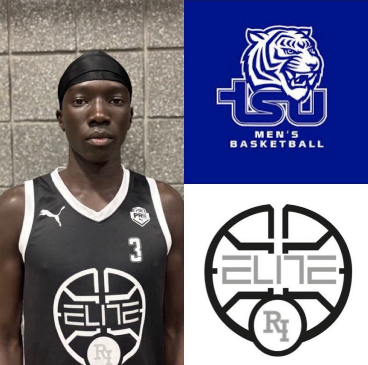 Diing Maiwen (@diingmaiwen) on Twitter photo After a great conversation with Tennessee State University Head Coach Nolan Smith, I’m blessed to receive my first Division I offer! Thank you <a href="/NdotSmitty/">Nolan Smith</a> for believing in me!
#Blessed #D1Offer #TSUMBB #HardWorkPaysOff #RIEliteFam🤞🏿💙 After a great conversation with Tennessee State University Head Coach Nolan Smith, I’m blessed to receive my first Division I offer! Thank you <a href="/NdotSmitty/">Nolan Smith</a> for believing in me!
#Blessed #D1Offer #TSUMBB #HardWorkPaysOff #RIEliteFam🤞🏿💙
