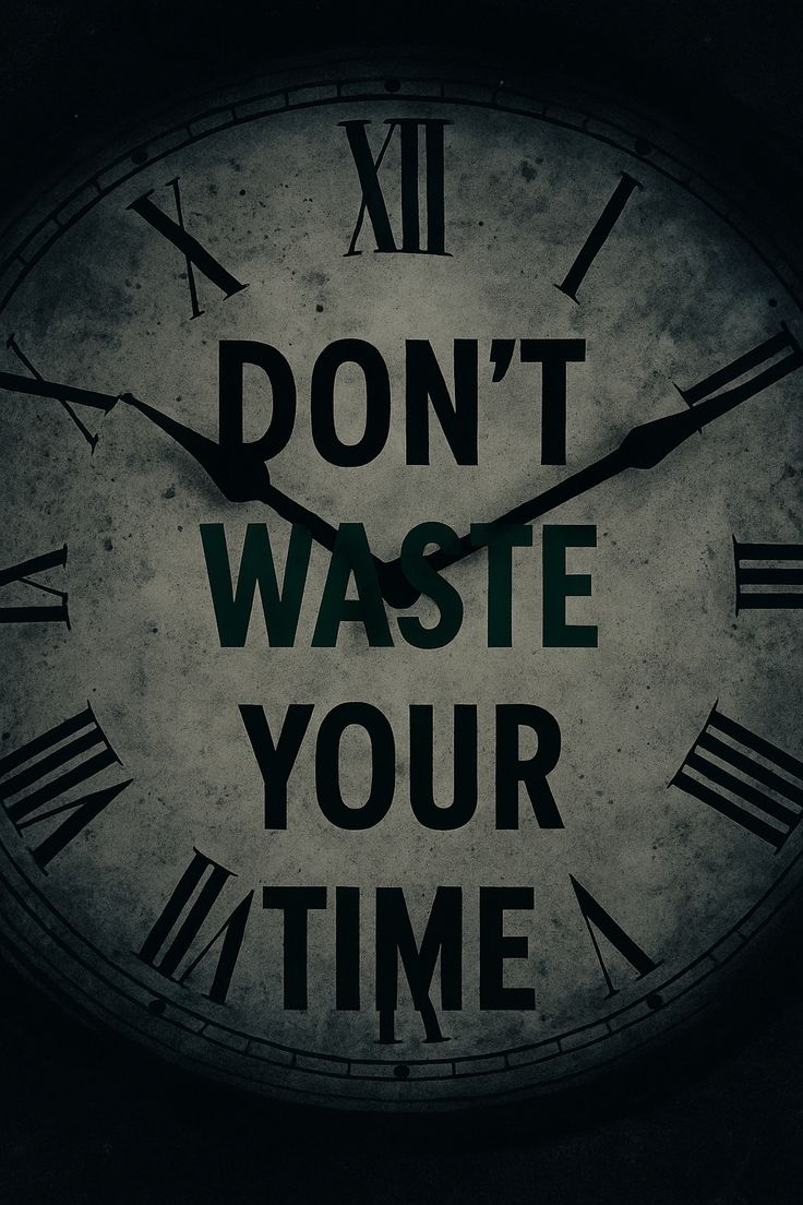 2MKY3's tweet image. Don&apos;t waste time