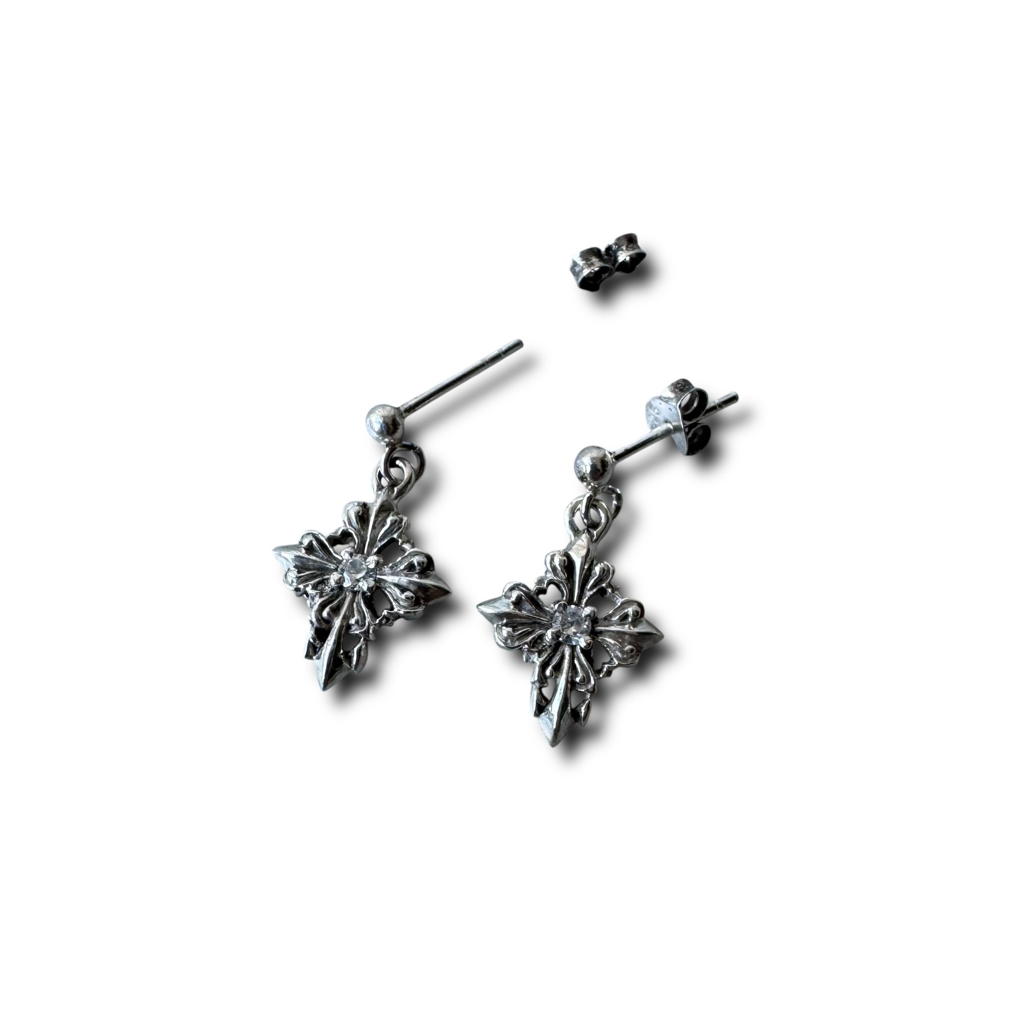 クロス　ピアス　　sv925 ELCASION エルカジョン on X: 