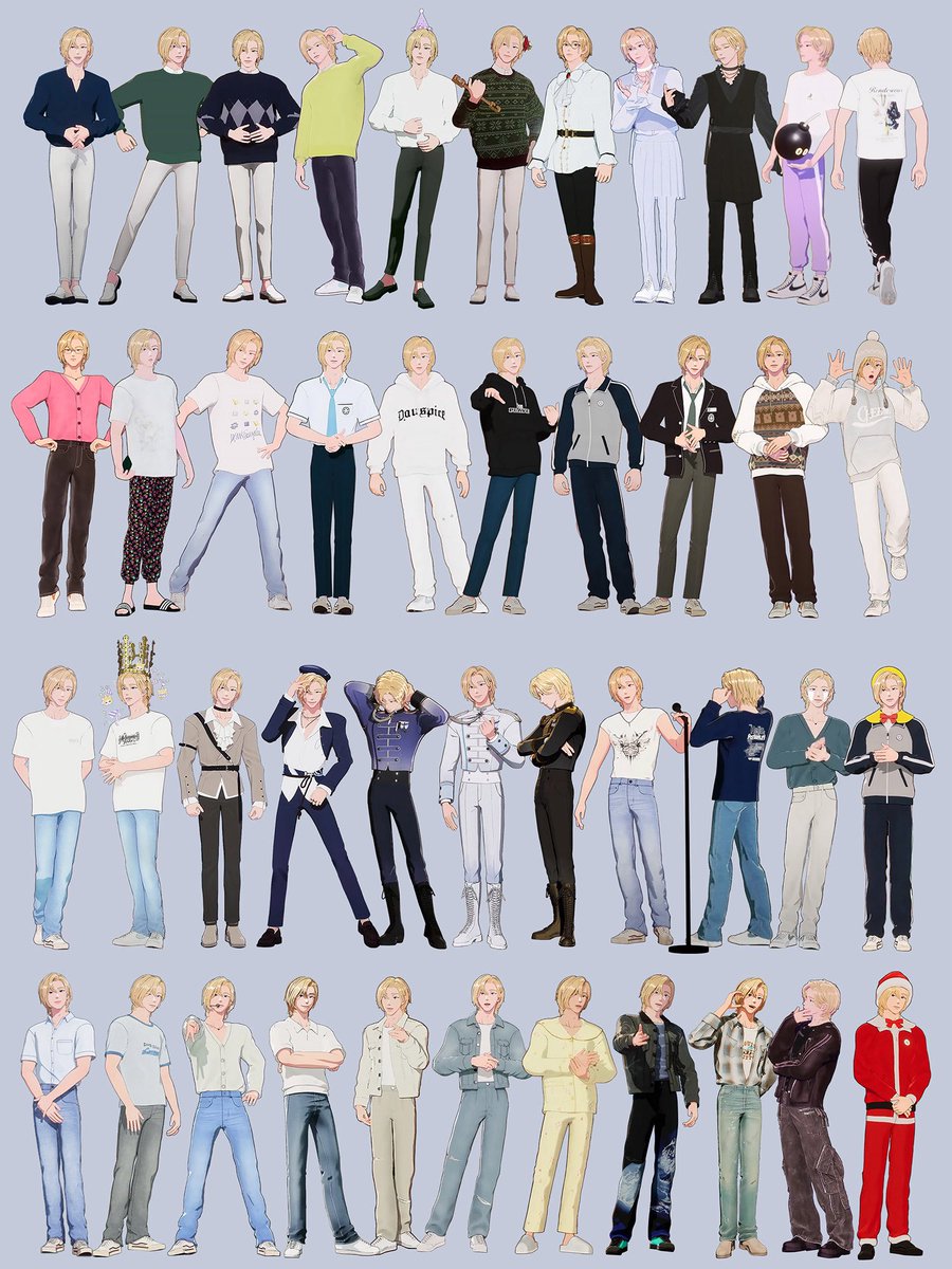 23-24 의상 3년내내 같은 옷 아닌데
(이게 다가 아님)