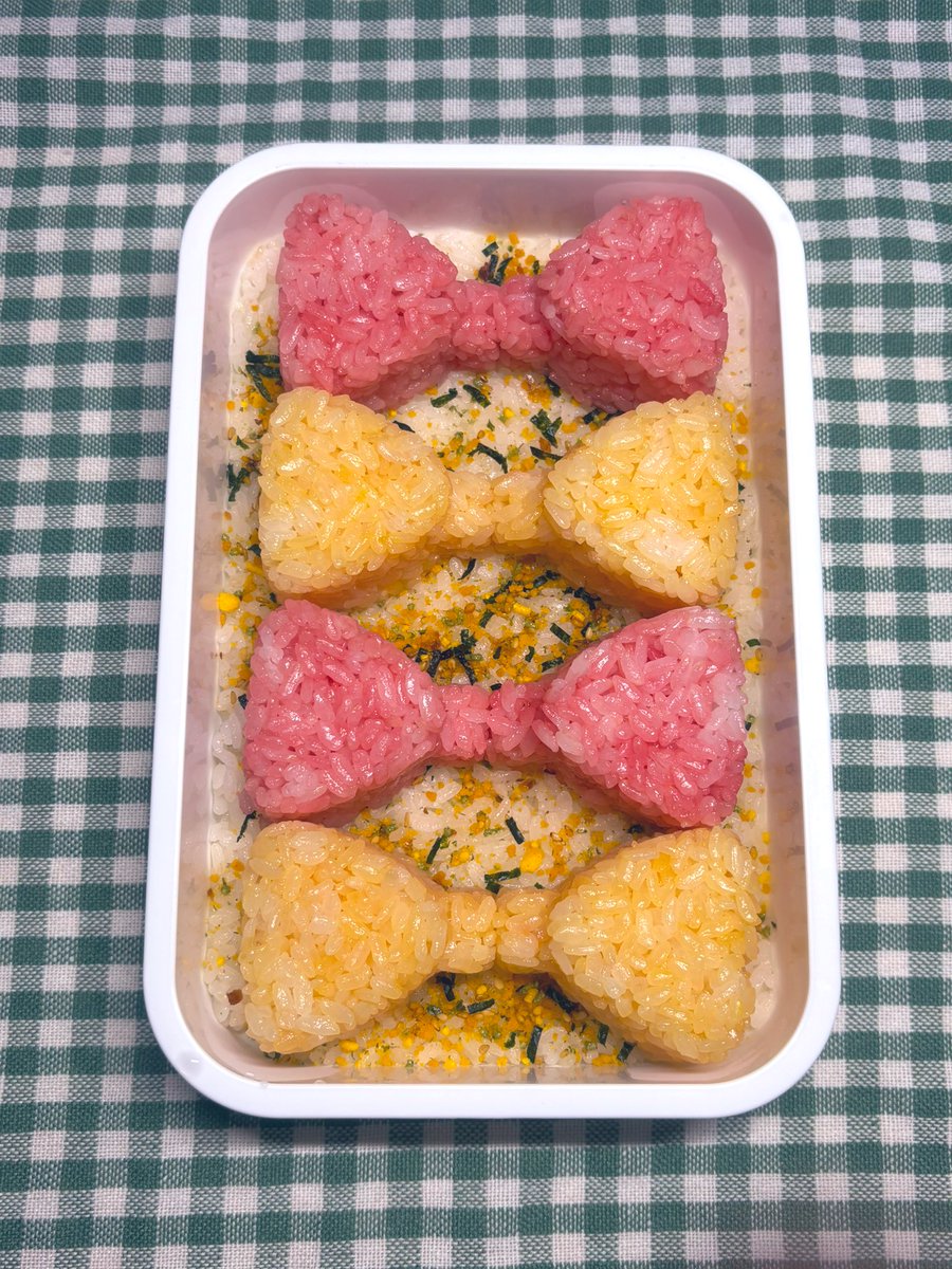 makein_power's tweet image. 今日のお弁当!!
小鞠ちゃんのリボン❤️🧡❤️🧡
#マケイン