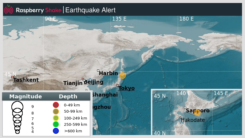 raspishakEQ's tweet image. Preliminary M5.2 #Earthquake
ID: #rs2025osbjfe
26km from #Samani, #Japan
2025-07-28 03:10 UTC
Source: #EMSC
@raspishake
Join the largest #CitizenScience EQ community ➡ raspberryshake.org
EVENT ➡ stationview.raspberryshake.org/#?event=rs2025…
