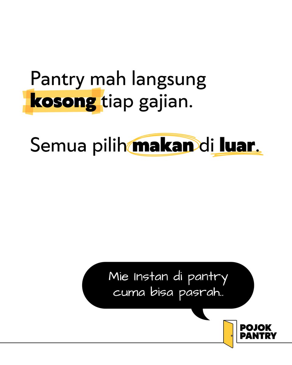 pojokpantry's tweet photo. Biasanya pada makan ape sil kalau makan di luar gitu?

#PojokPantry #POVMasOB #SudutMataMasOB #CorporateLife #OverheardCorporate https://t.co/dhqC7EKfA5