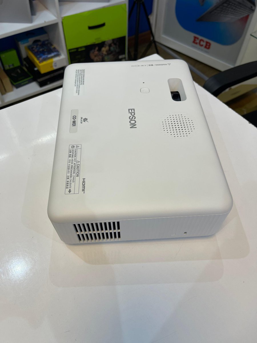 rubison_'s tweet image. Brand New Epson CO-W01 Projector
🔹Projection System: 3LCD, 3-chip technology
🔹Resolution: WXGA (1280 x 800)
🔹Brightness: 3,000 lumens
🔹Projection Size: Up to 378 inches
🔹Connectivity: HDMI input and USB
🔹Audio: Includes a built-in 5W speaker
Selling Price Ksh.50,000…