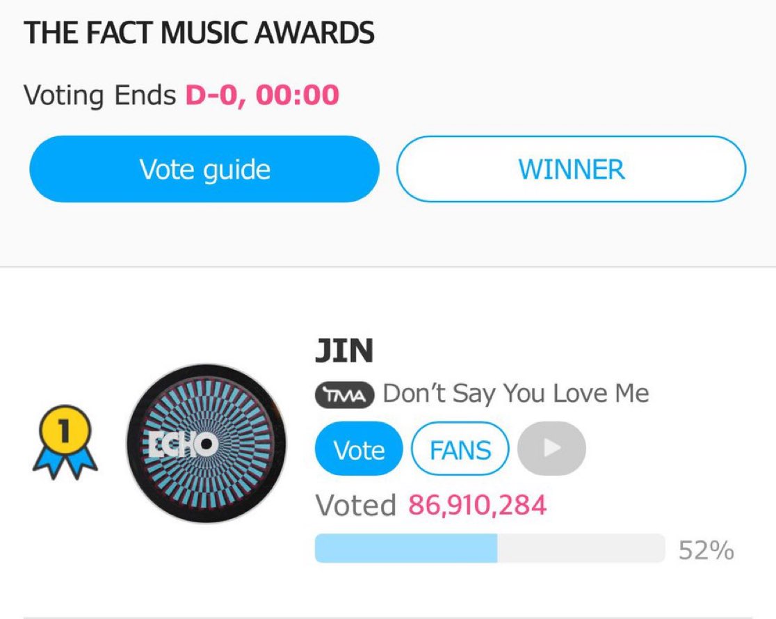 jinnieacess's tweet image. 🏆 JIN ganhou o prêmio The Fact Music Awards: Melhor Música do Verão de 2025!
Ele receberá um troféu físico por sua vitória com “Don't Say You Love Me”!
CONGRATULATIONS JIN
TMA BEST MUSIC SUMMER JIN
#방탄소년단진 #진 #BTSJIN #JIN