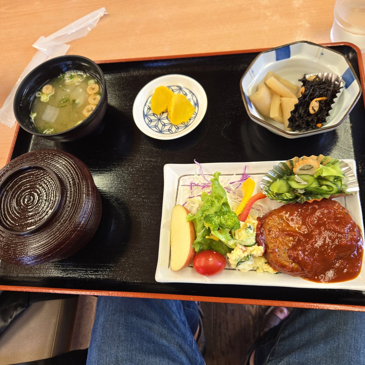 道の駅さめうらで日替わり定食😊