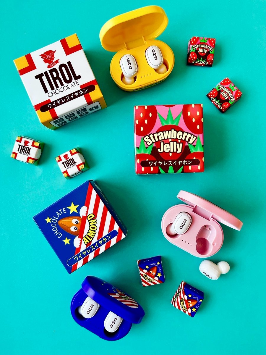 大好評につき #ワイヤレスイヤホン 第2弾が登場✌🏻✨ パッケージを