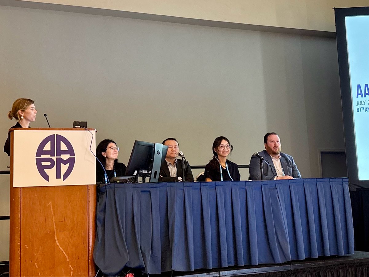 UTSW_RadOnc's tweet photo. Dr. @MHLinPhD presented, "Report on Common Clinical Workflows and Staffing Models for CTgART," in the session of "Staffing Practices for Online ART with CBCT- and MR-Based Platforms." Additionally, Dr. Lin moderated "MR-Guided Radiation Therapy - Expanding the Horizon." https://t.co/FnI78JIo51