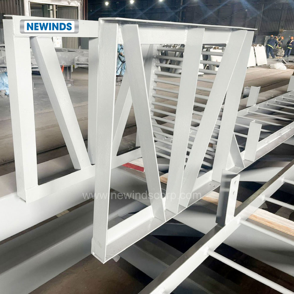 Our fabrication team has recently completed the final assembly of a series of custom-designed conveyor structures, now ready to be deployed to customer projects.

#conveyorstructures #stainlesssteel #sheetmetalfabrication #structuralsteel #metalfabricator  #newinds
