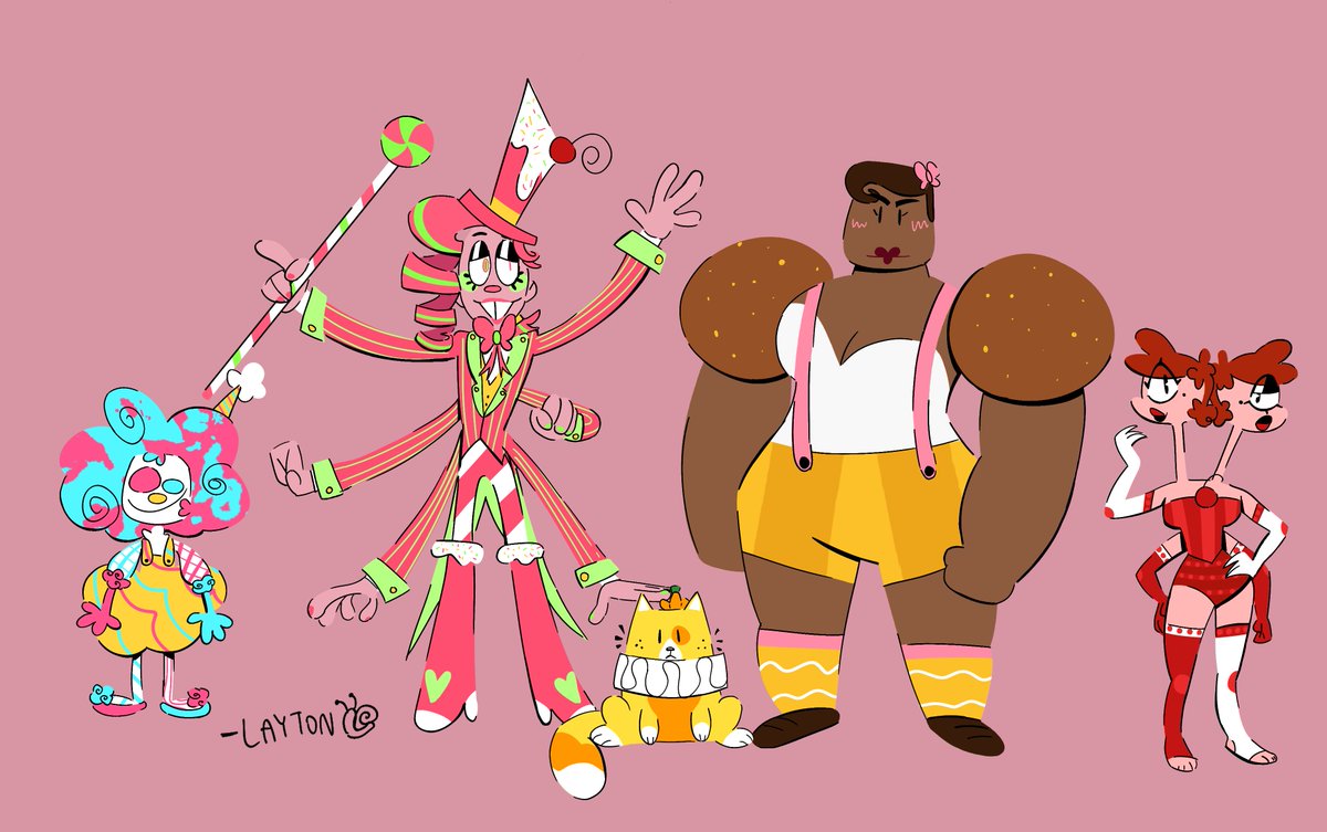 AllThatG00dStuf's tweet image. ✨OC Line up✨
I've been wanting to post them on here for a while
#originalcharacters #ocs #ocartist