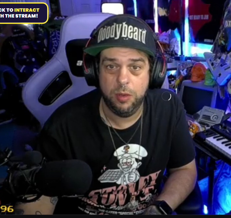 doodybeardLIVE's tweet image. My OBS crashed and this is the last thing everyone saw
