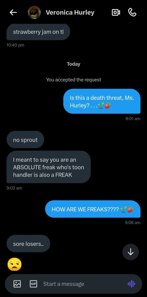 SproutBaker's tweet image. I&apos;m in fear 🌱🍓