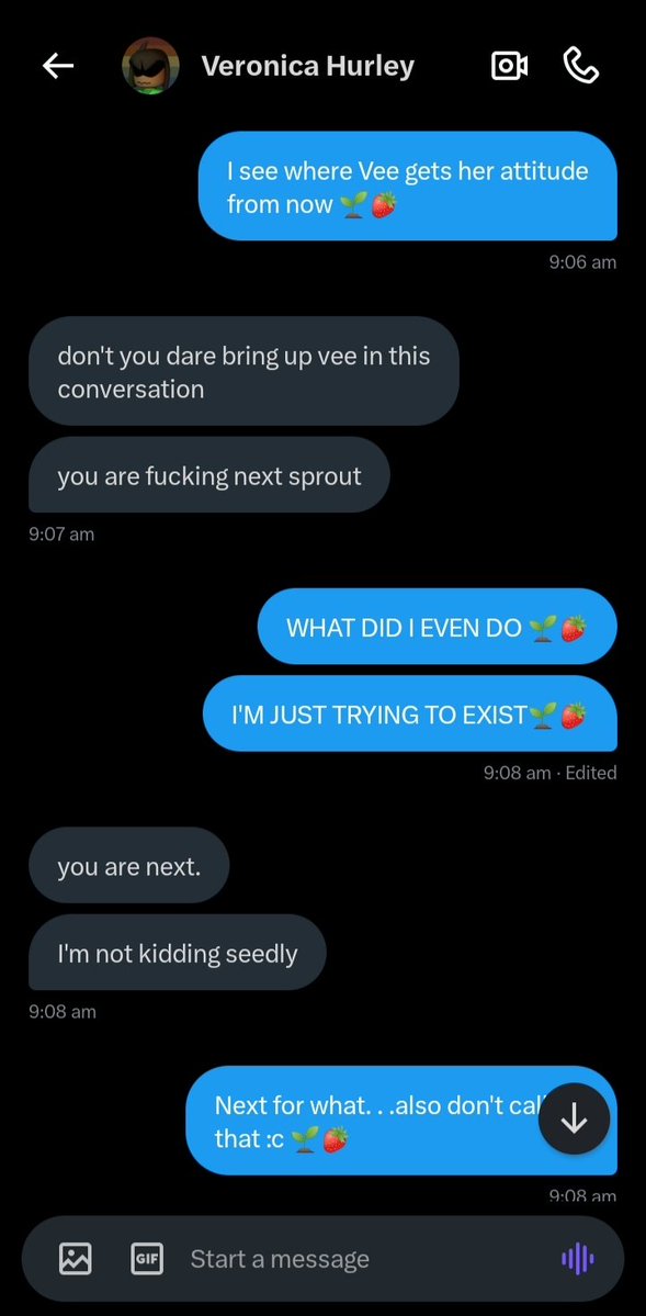 SproutBaker's tweet image. I&apos;m in fear 🌱🍓