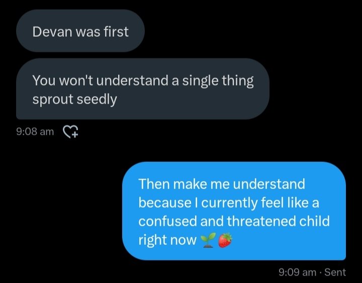 SproutBaker's tweet image. I&apos;m in fear 🌱🍓