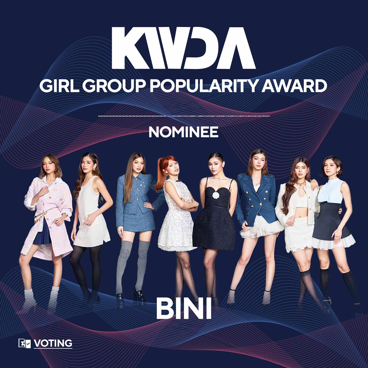 TEAMBLOOMPH's tweet image. [📣] DUCKAD APP x 2025 KWDA

BINI (@BINI_ph) has officially made it to the final round of the DuckAd x 2025 K-WORLD Dream Awards and is nominated for the KWDA Girl Group Popularity Award! Keep collecting VTs and show your support for our best girls. Let’s go, Blooms! ❤️‍🔥

Below…