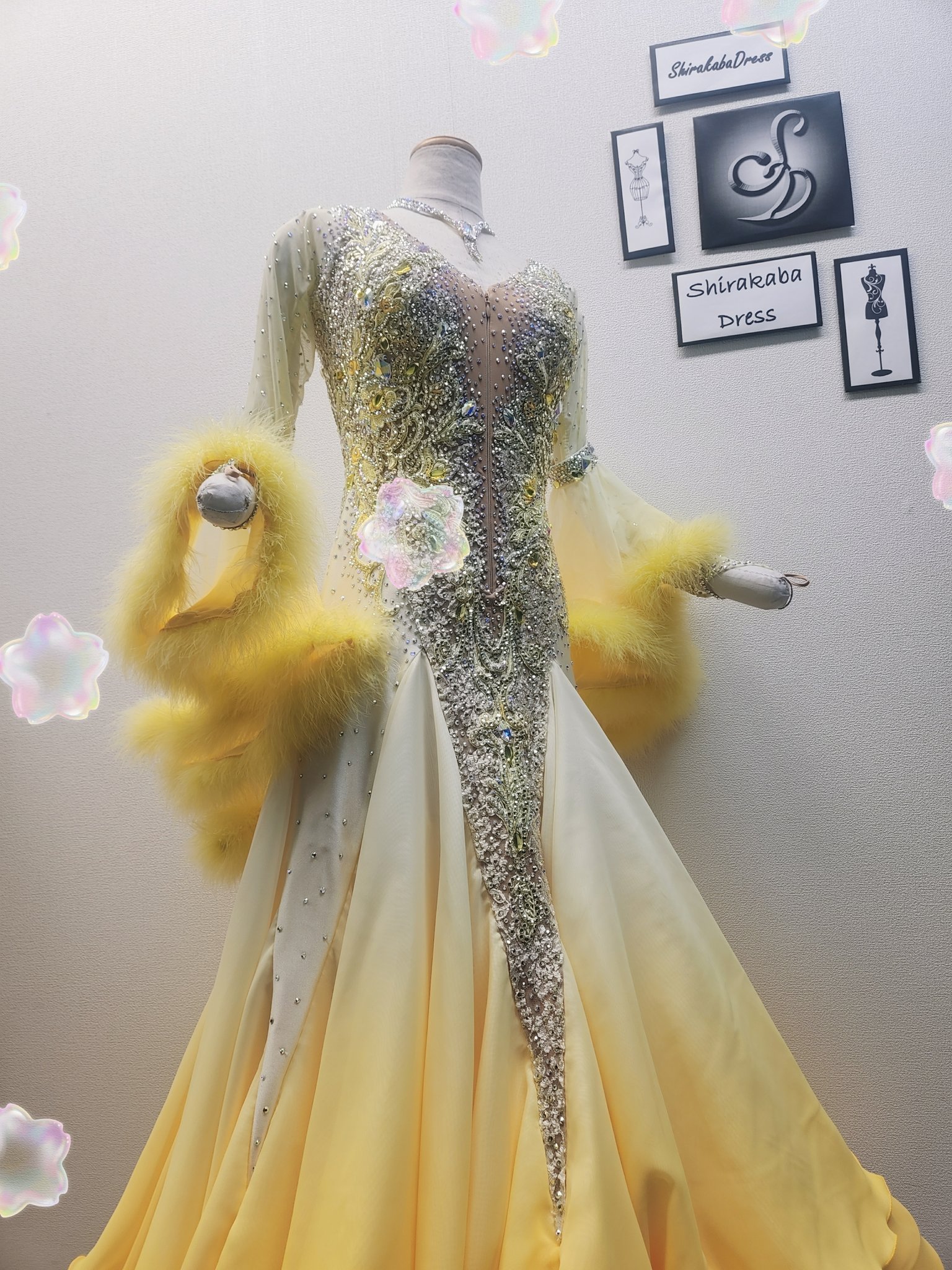 白樺社交ダンスドレス 白樺社交ダンスドレス